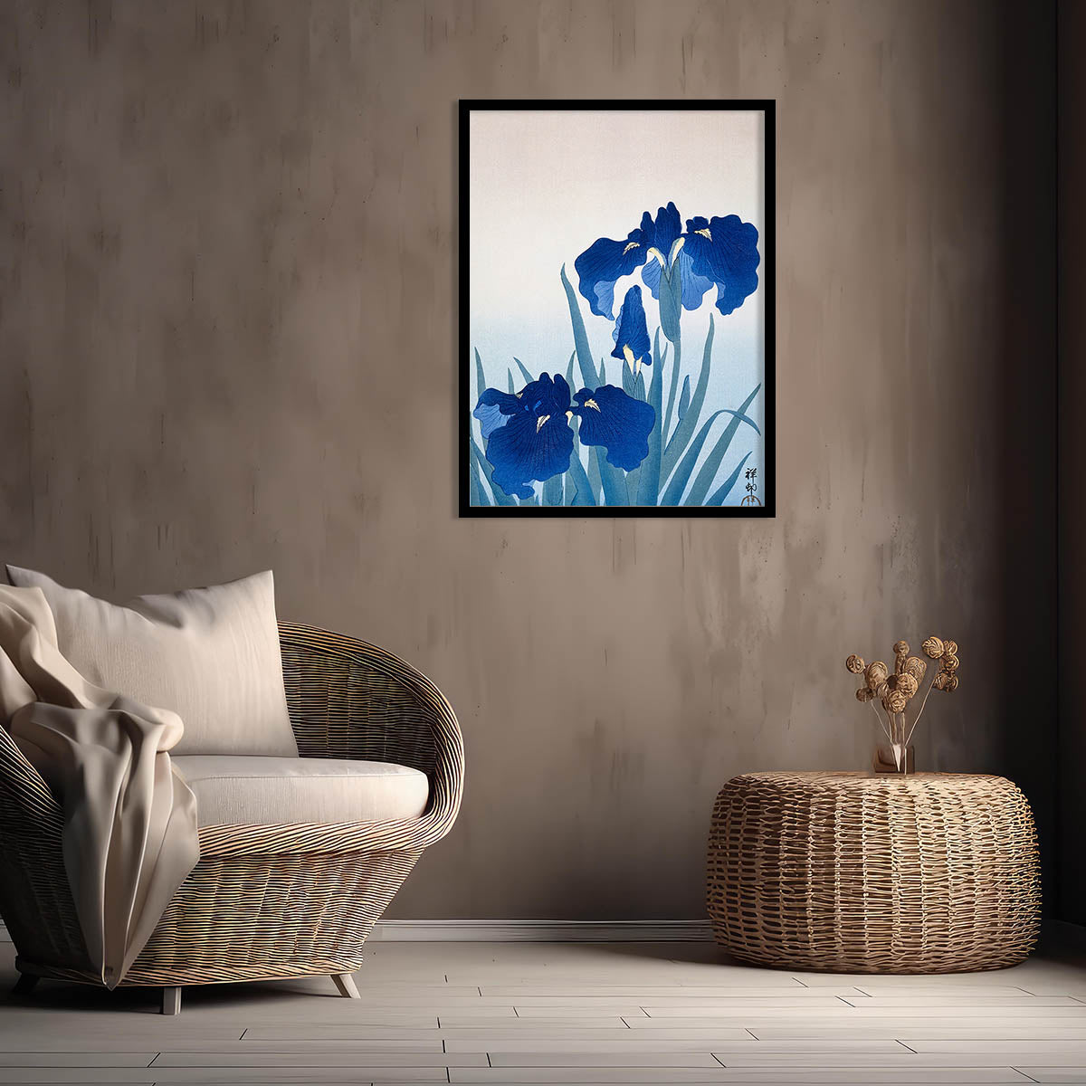 Abstract Floral Wall Art Framed Posters for Home & Office Decor