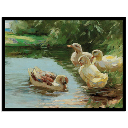 Ducks Wall Art Living Room Bedroom Home and Office Wall Decor Art Posters