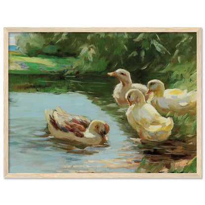 Ducks Wall Art Living Room Bedroom Home and Office Wall Decor Art Posters