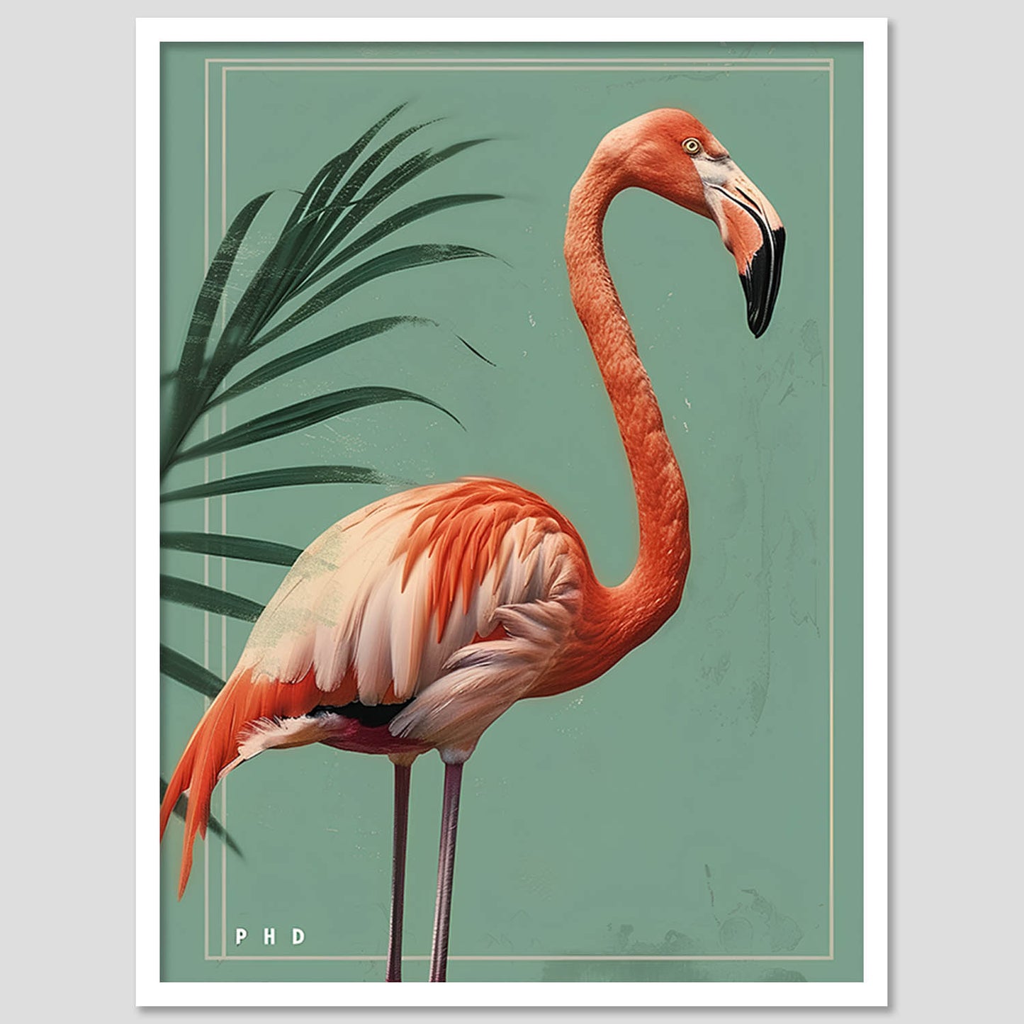 Flamingo Wall Art Paintings Living Room Bedroom Home Art Posters