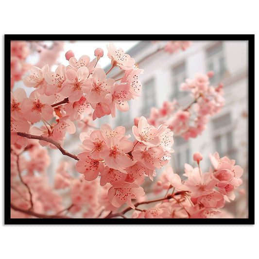 Floral Framed Art Posters for Home and Office Wall Decor