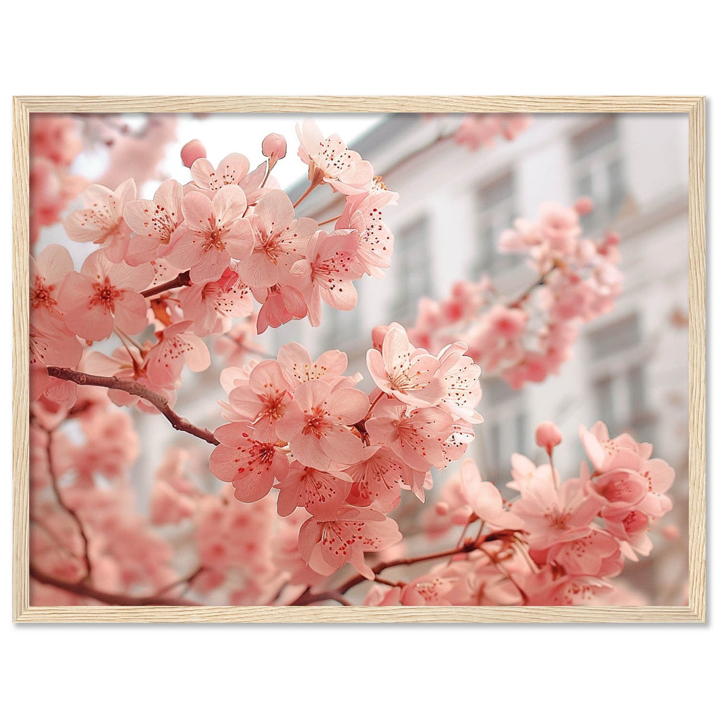 Floral Framed Art Posters for Home and Office Wall Decor