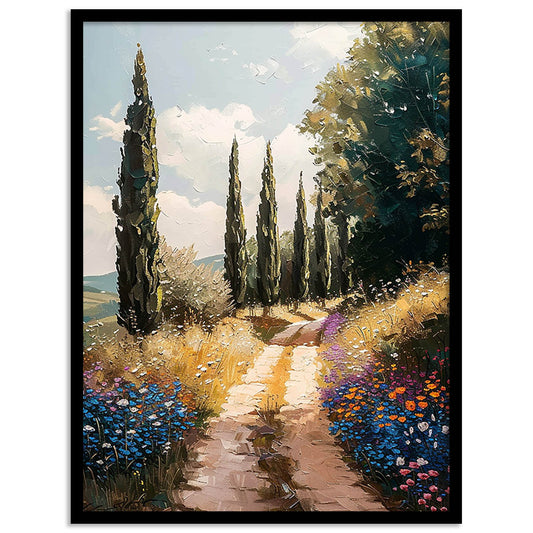 Nature Inspired Framed Art Posters for Home and Office Wall Decor