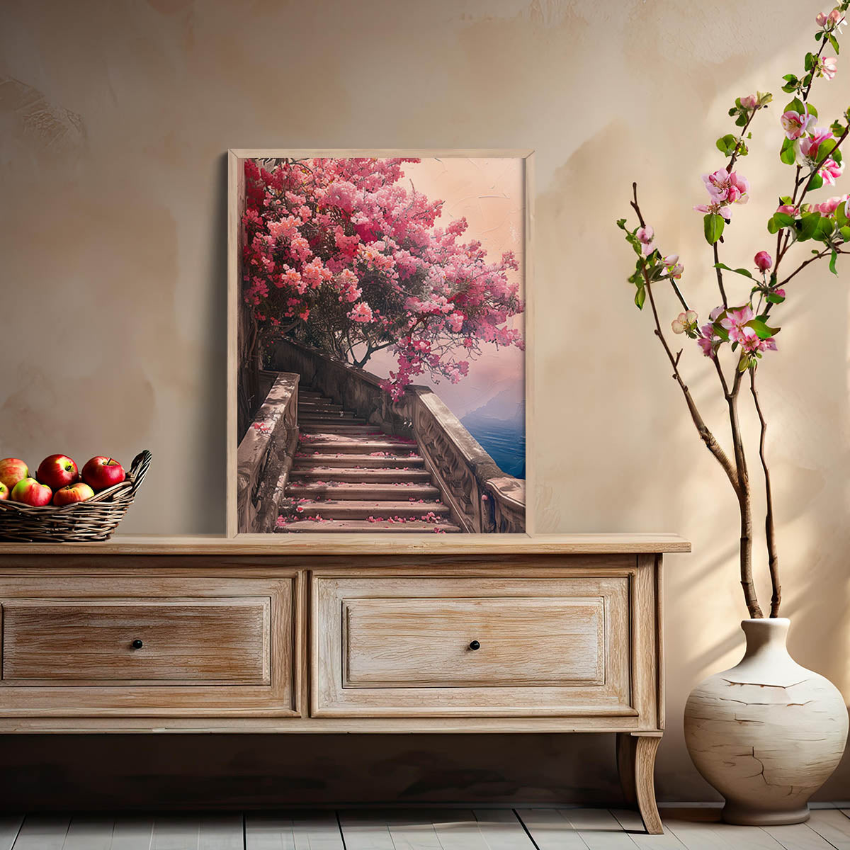 Nature Inspired Framed Art Posters for Home and Office Wall Decor