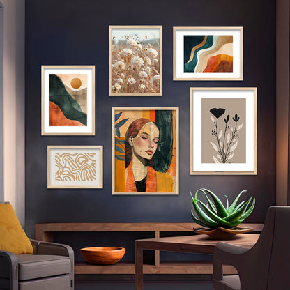 Modern Art Framed Wall Painting for Living Room