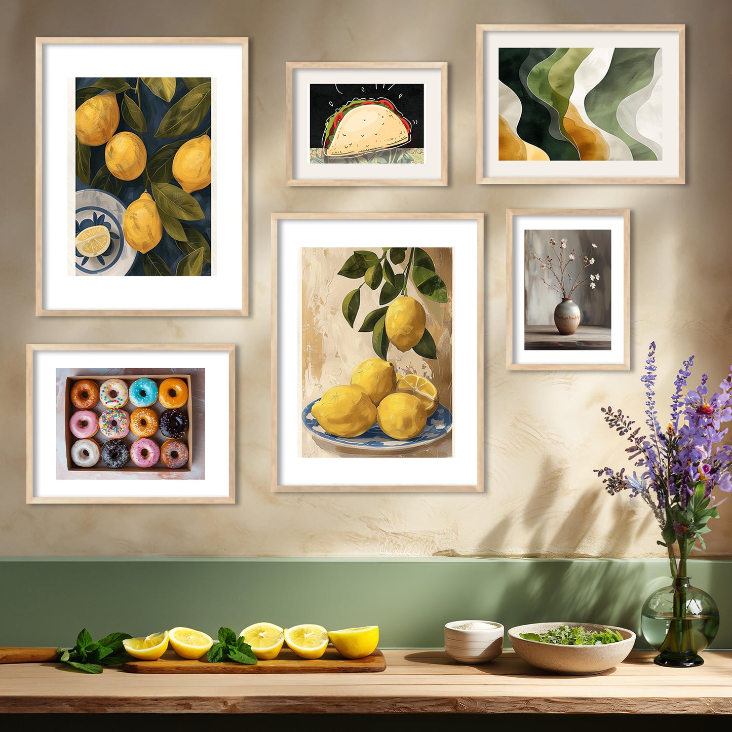 Floral Framed Posters for Home & Office Decor