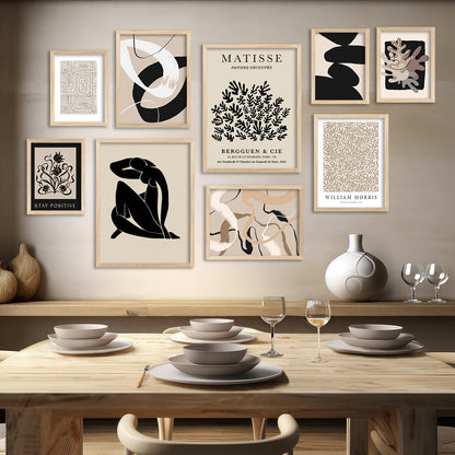 Framed Art Posters for Home and Office Wall Decor