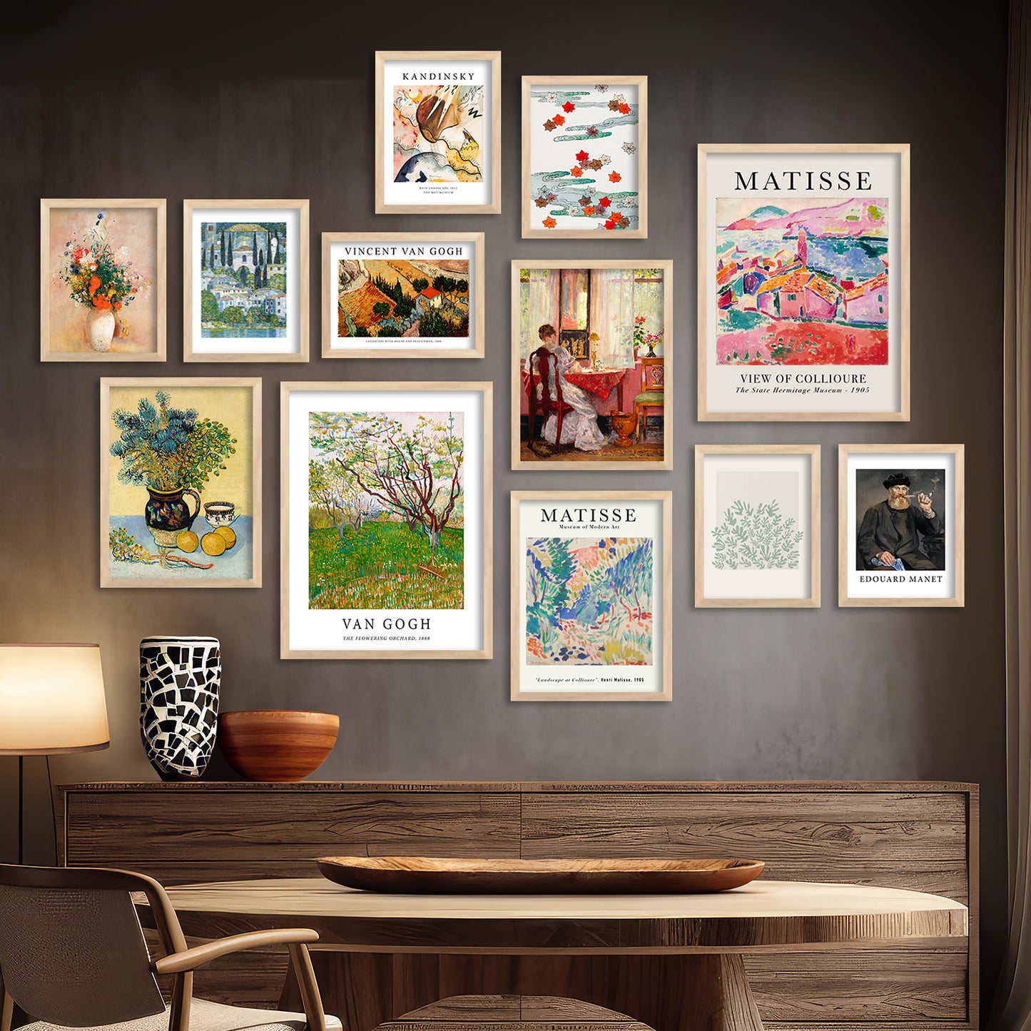 Modern Wall Framed Art Posters for Home and Office Wall Decor