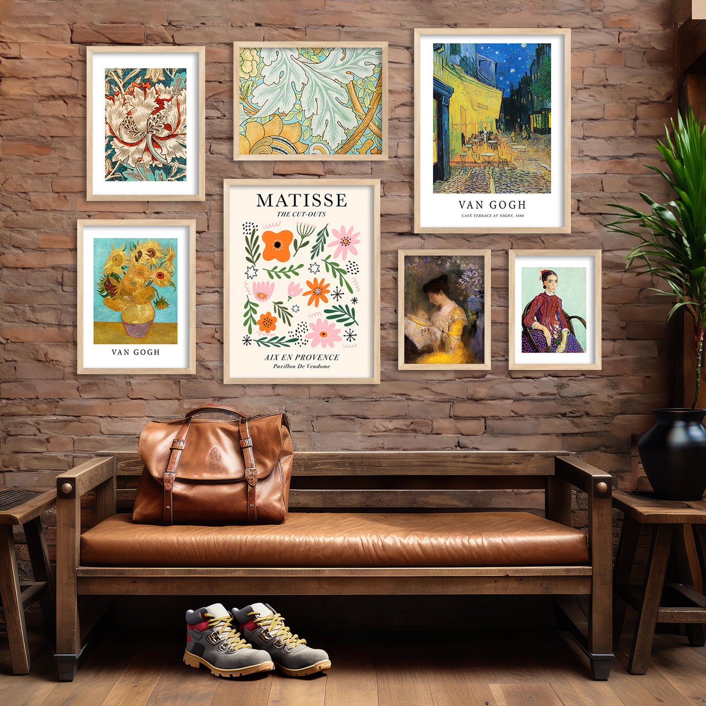 Exquisite Modern Artwork in Premium Frames for Decor