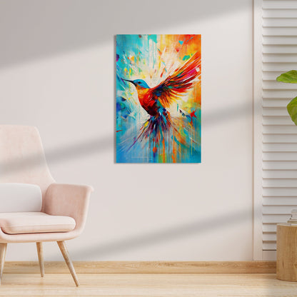 Vibrant Bird Canvas Paintings | Nature-Inspired Artistry Canvas Paintings for Living Room Bedroom Home and Office Wall Decor