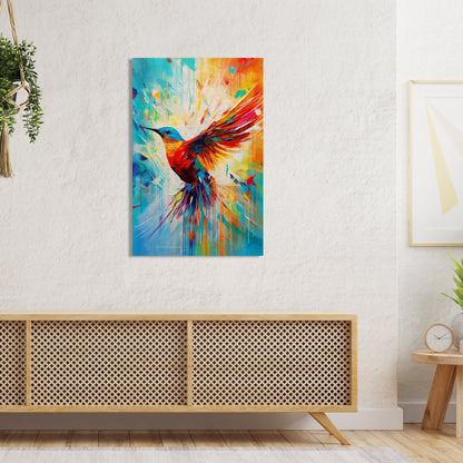 Vibrant Bird Canvas Paintings | Nature-Inspired Artistry Canvas Paintings for Living Room Bedroom Home and Office Wall Decor