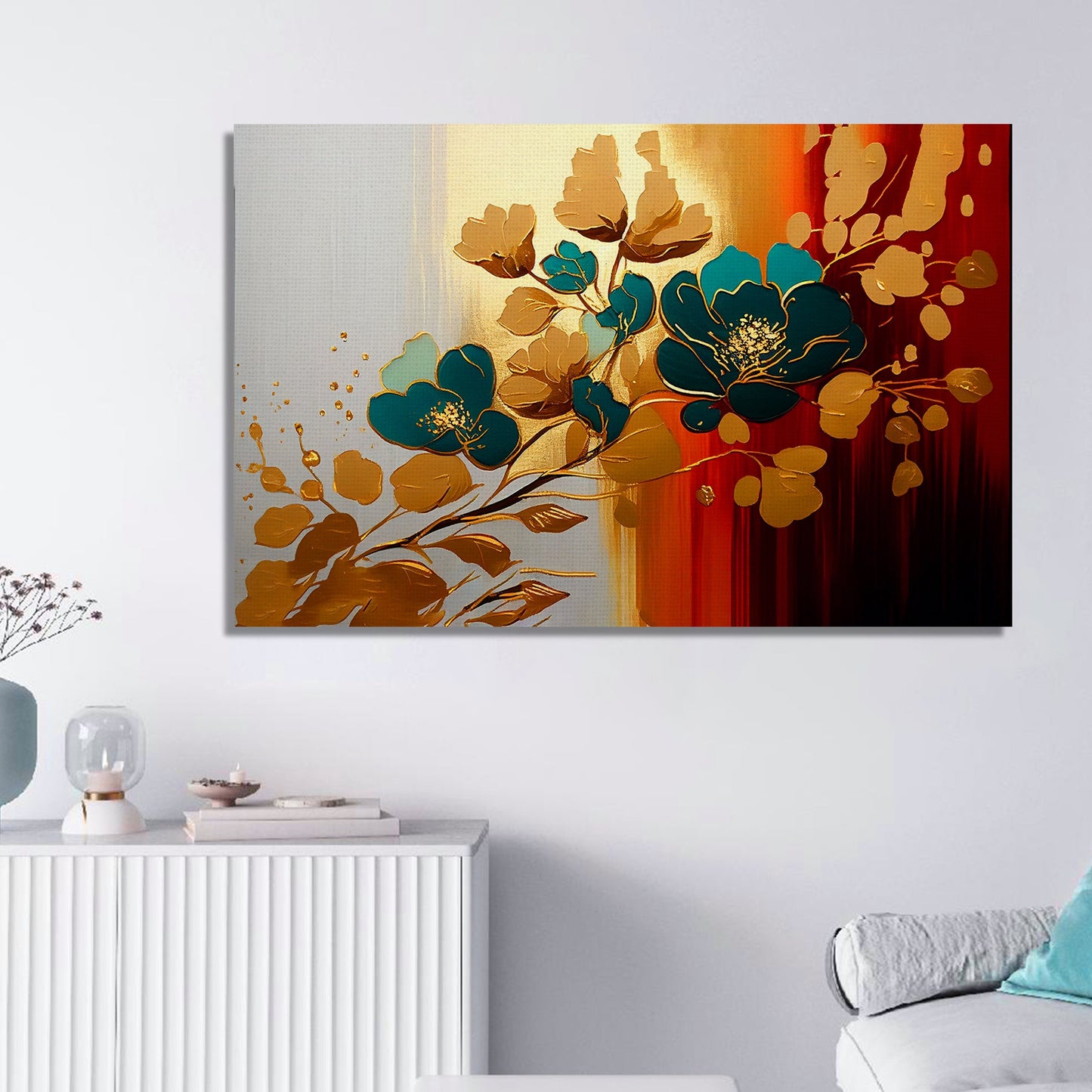 Nature Inspired Modern Art Canvas Painting