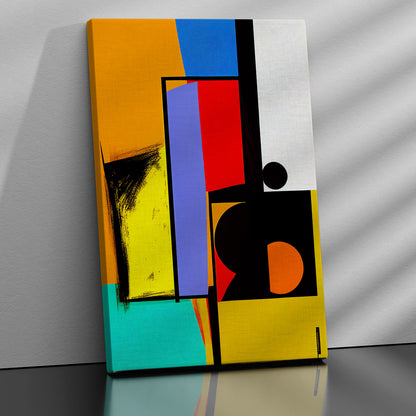 Vibrant Colors Abstract Modern Art Canvas Paintings