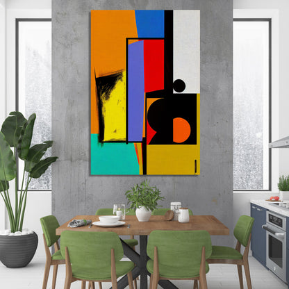 Vibrant Colors Abstract Modern Art Canvas Paintings