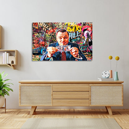 Leonardo DiCaprio Canvas Paintings | Iconic Hollywood Art Collection for Living Room Bedroom Wall Decoration