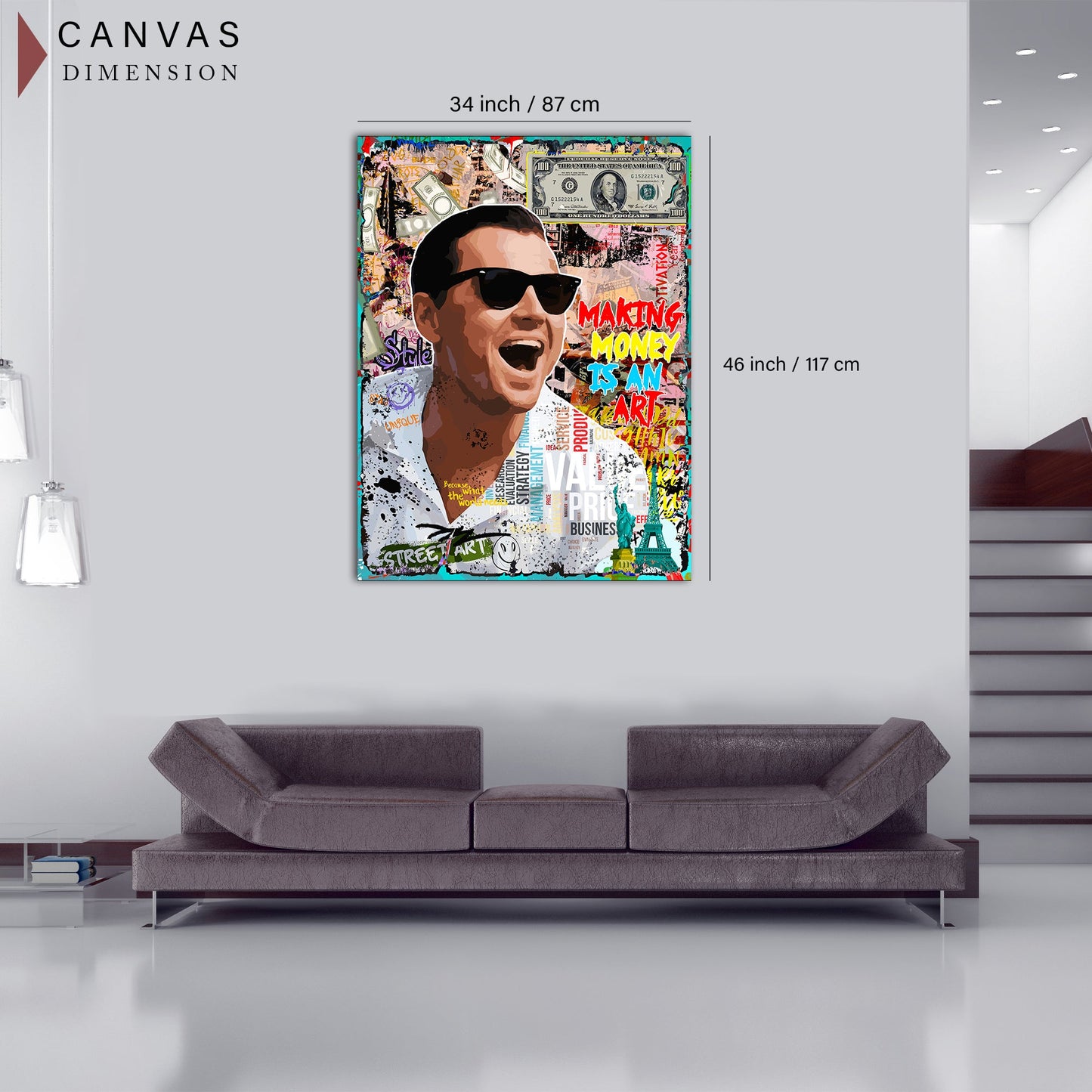 Leonardo DiCaprio Canvas Paintings | Iconic Hollywood Art Collection for Living Room Bedroom Wall Decor