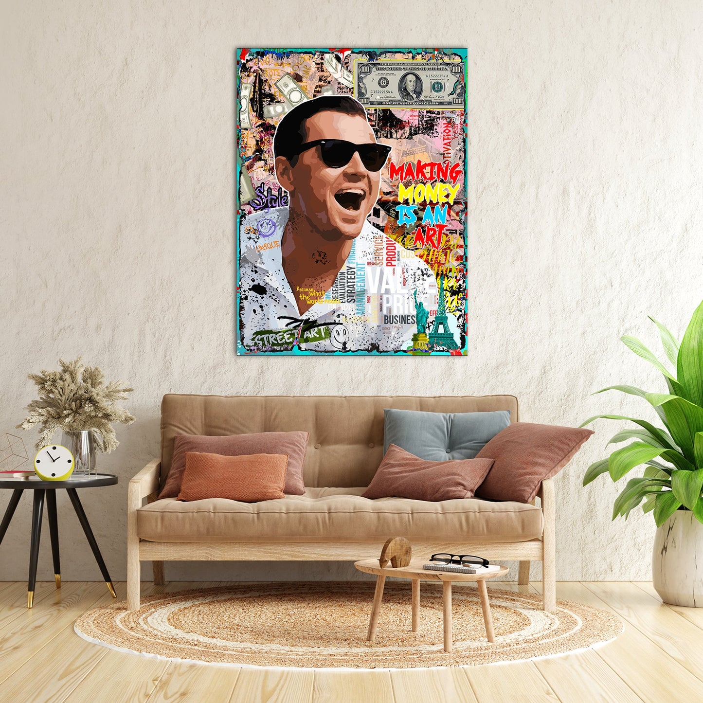 Leonardo DiCaprio Canvas Paintings | Iconic Hollywood Art Collection for Living Room Bedroom Wall Decor