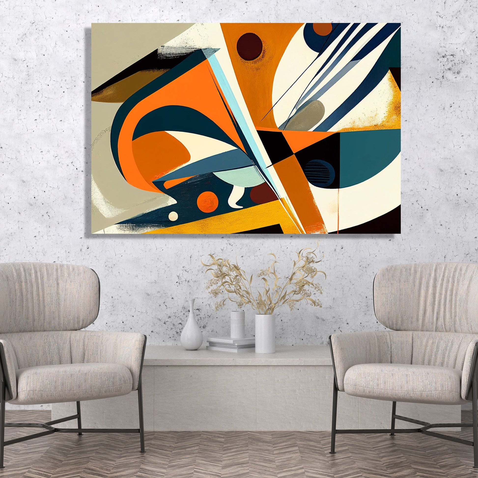 Kotart-Abstract Art Painting for Wall Decor - Modern Art Canvas Paintings for Living Room Bedroom Decor-Posters, Prints, & Visual Artwork