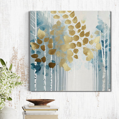 Kotart-Abstract Modern Art Canvas Paintings for Living Room Wall Decor - Nature Inspired Golden Painting-Posters, Prints, & Visual Artwork