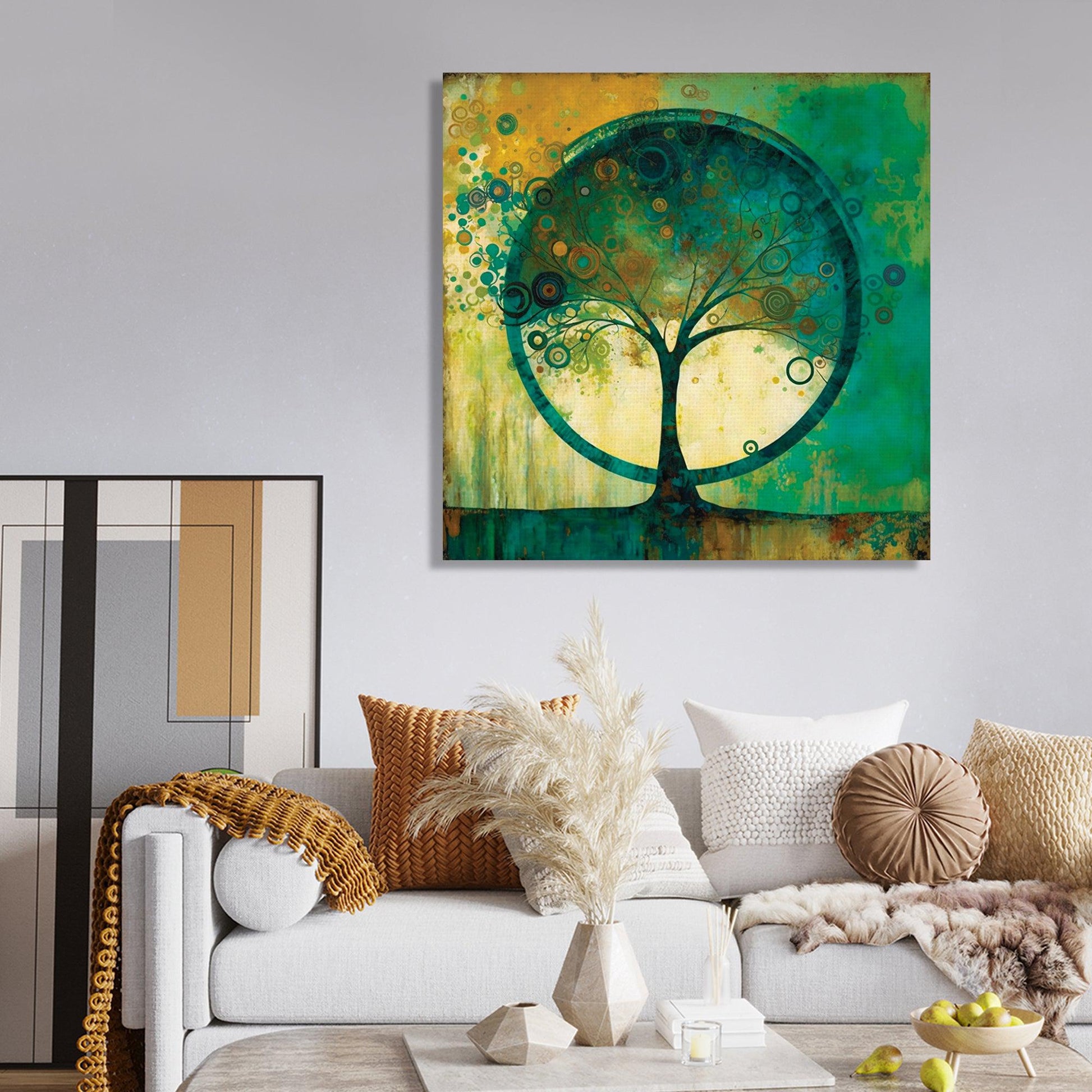 Kotart-Abstract Tree Canvas Art - Modern Art Canvas Painting-Posters, Prints, & Visual Artwork