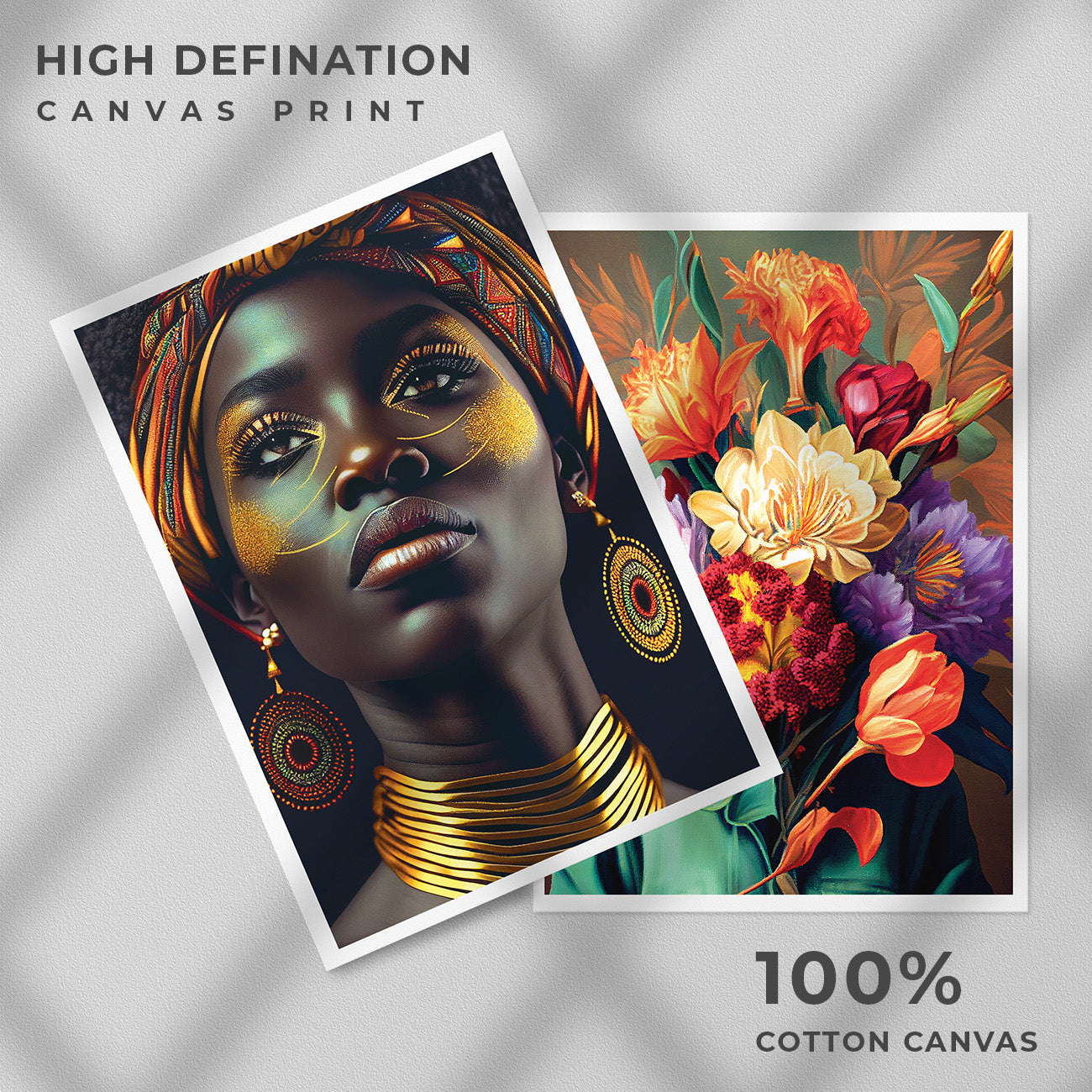 Add a Pop of Color to Your Living Room or Bedroom with Abstract Canvas Paintings