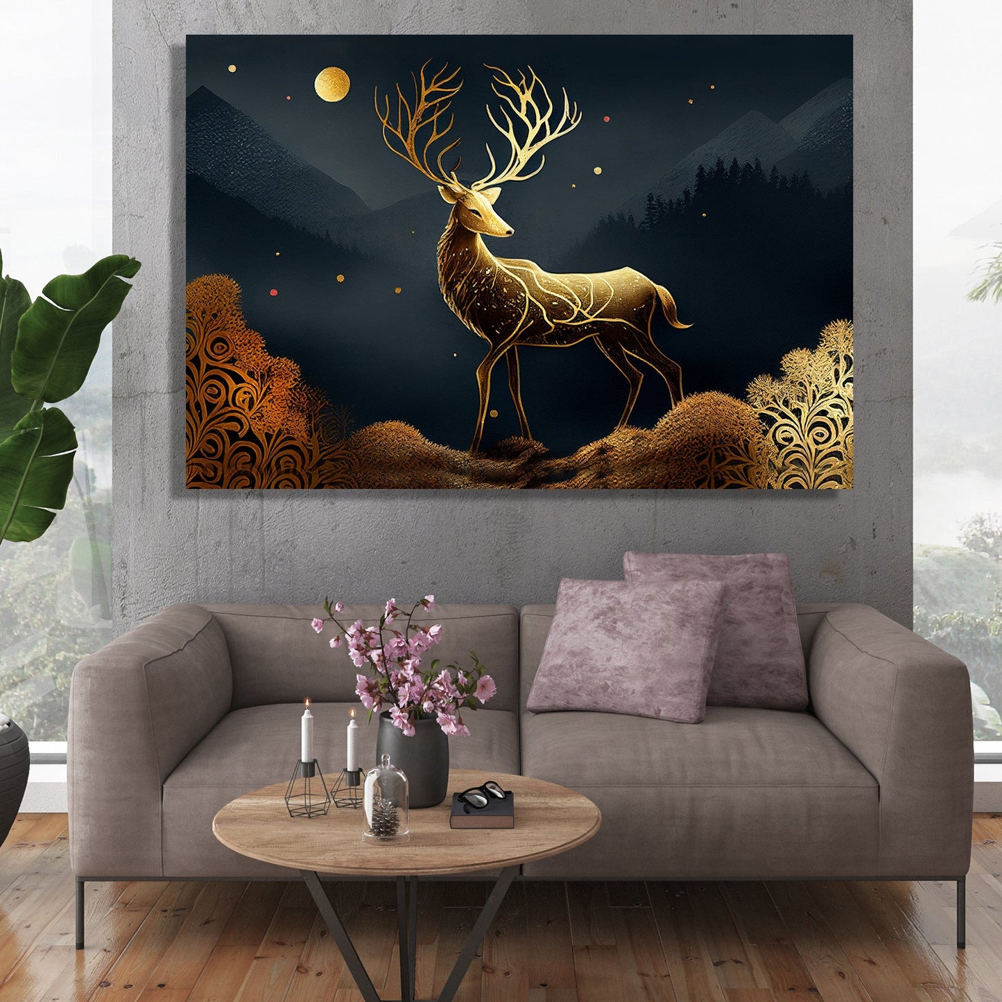 Artistic Abstract Canvas Paintings - A Timeless Addition to Your Living Room Wall Decor
