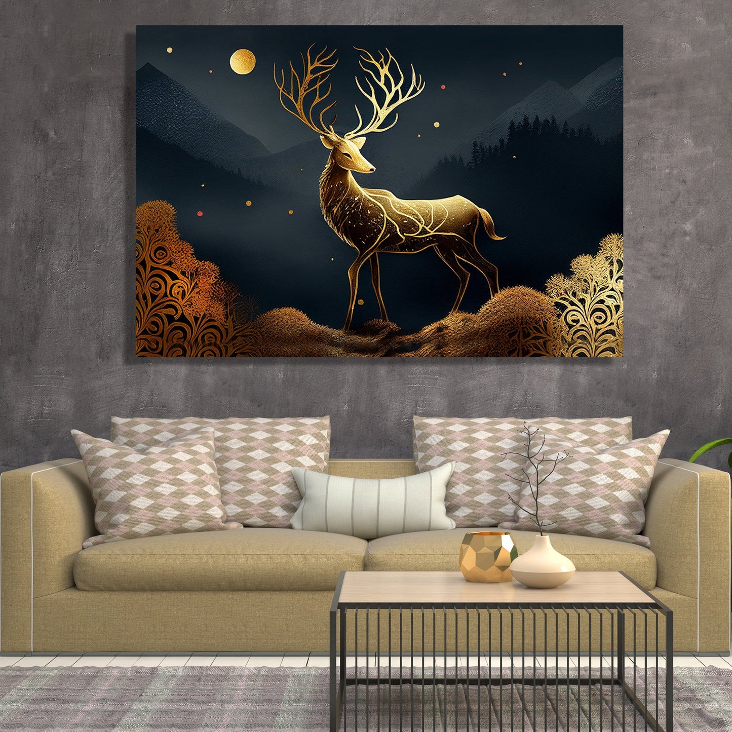 Artistic Abstract Canvas Paintings - A Timeless Addition to Your Living Room Wall Decor