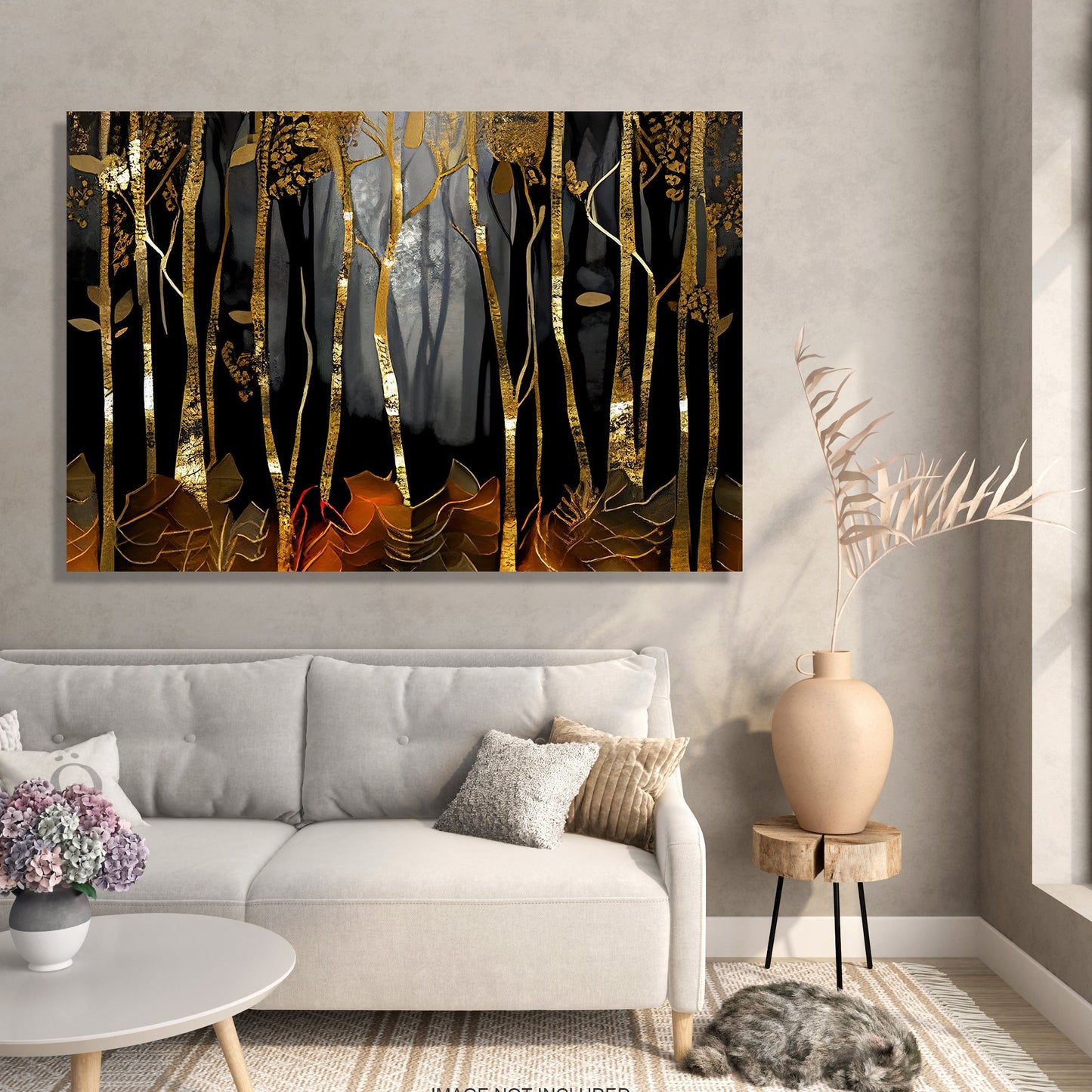 Artistic and Eye-catching Abstract Canvas Paintings - Ideal for All Room Wall Decoration