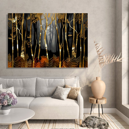 Artistic and Eye-catching Abstract Canvas Paintings - Ideal for All Room Wall Decoration