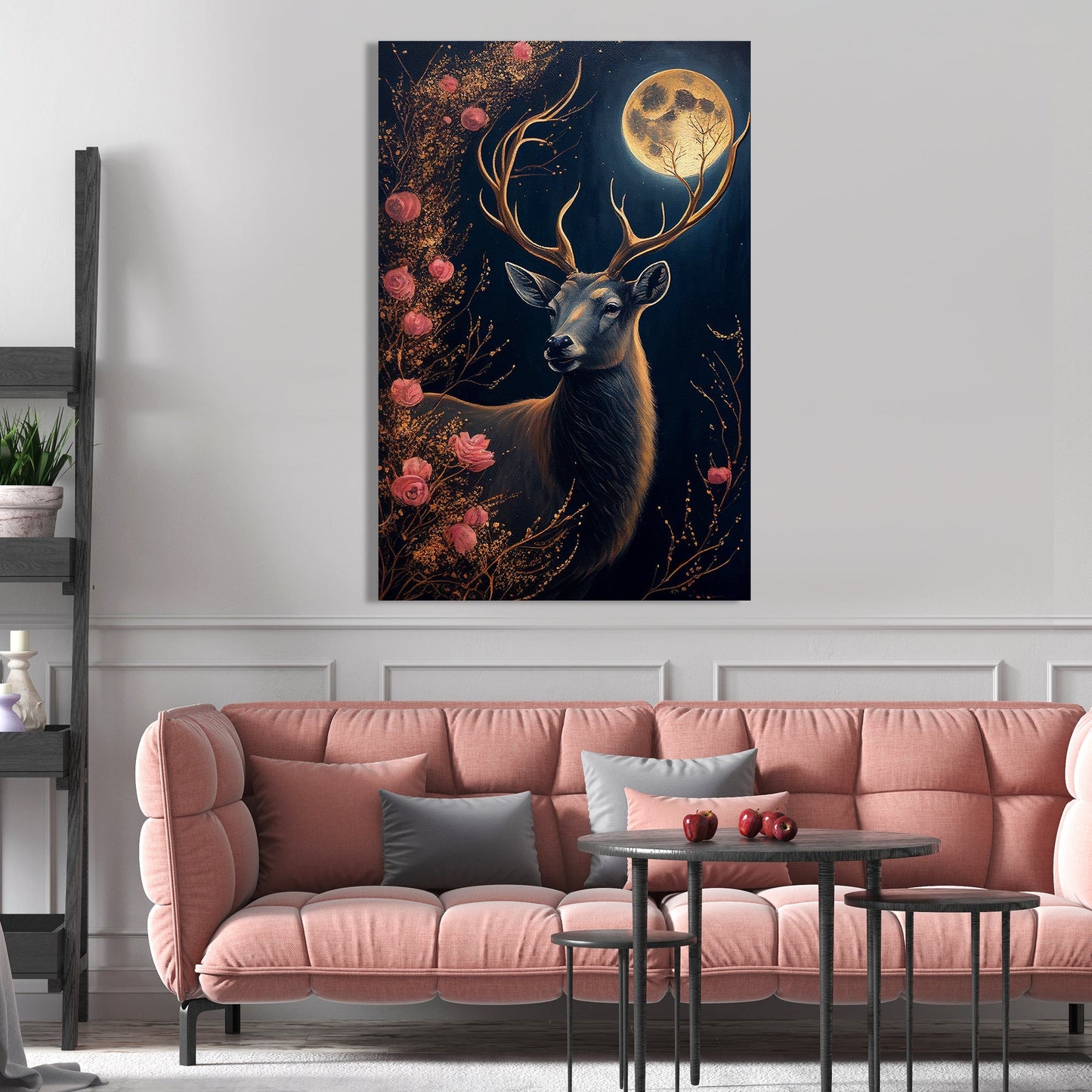 Kotart-Beautiful Deer Canvas Art for Home Living Room Bedroom Wall Decor - Modern Art Canvas Painting-Posters, Prints, & Visual Artwork