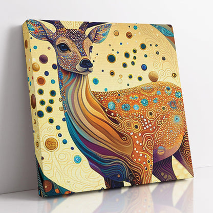 Kotart-Beautiful Deer Printed Canvas Art - Modern Art Canvas Paintings-Posters, Prints, & Visual Artwork