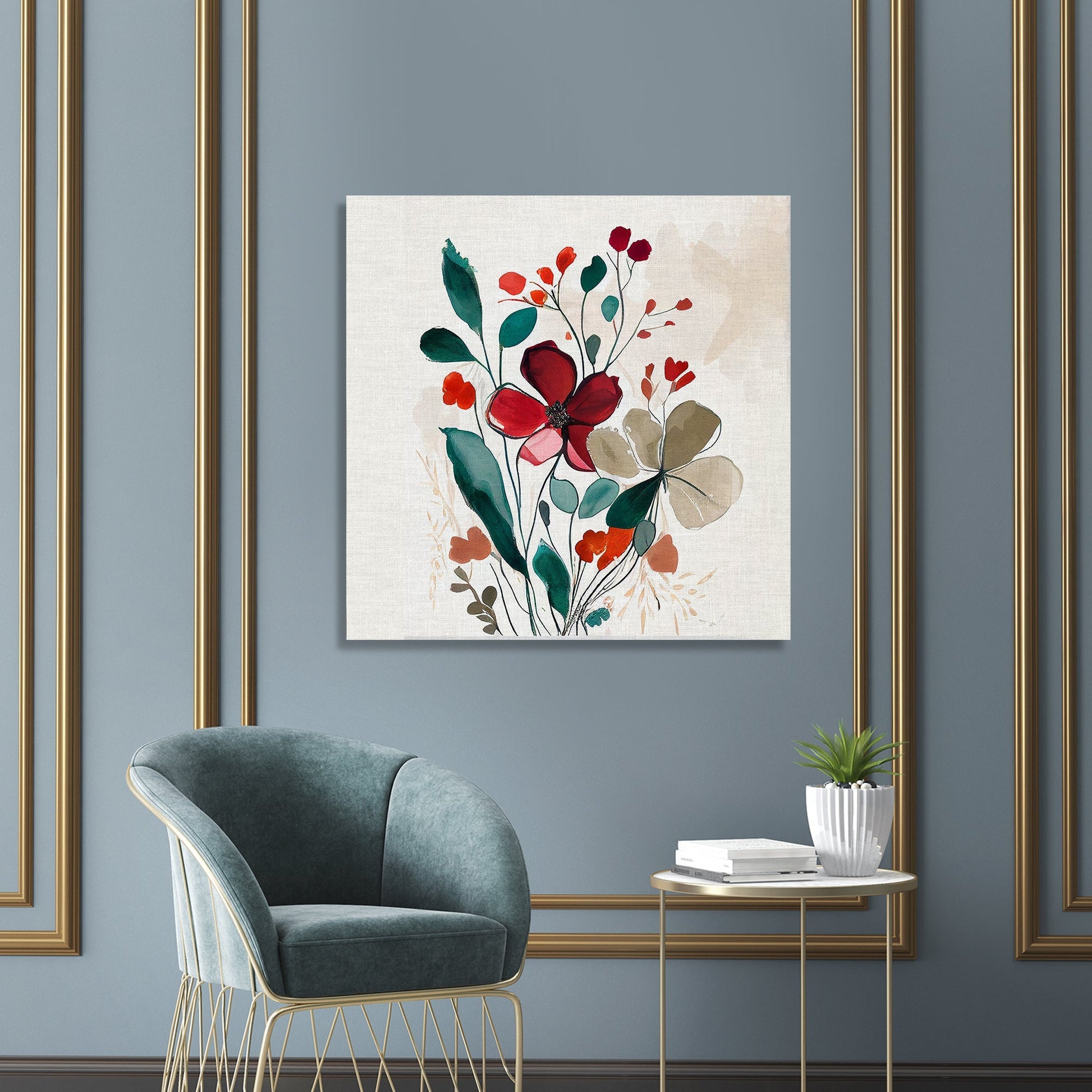 Kotart-Beautiful Floral Canvas Painting for Living Room Bedroom Home and Office Wall Decor-Posters, Prints, & Visual Artwork