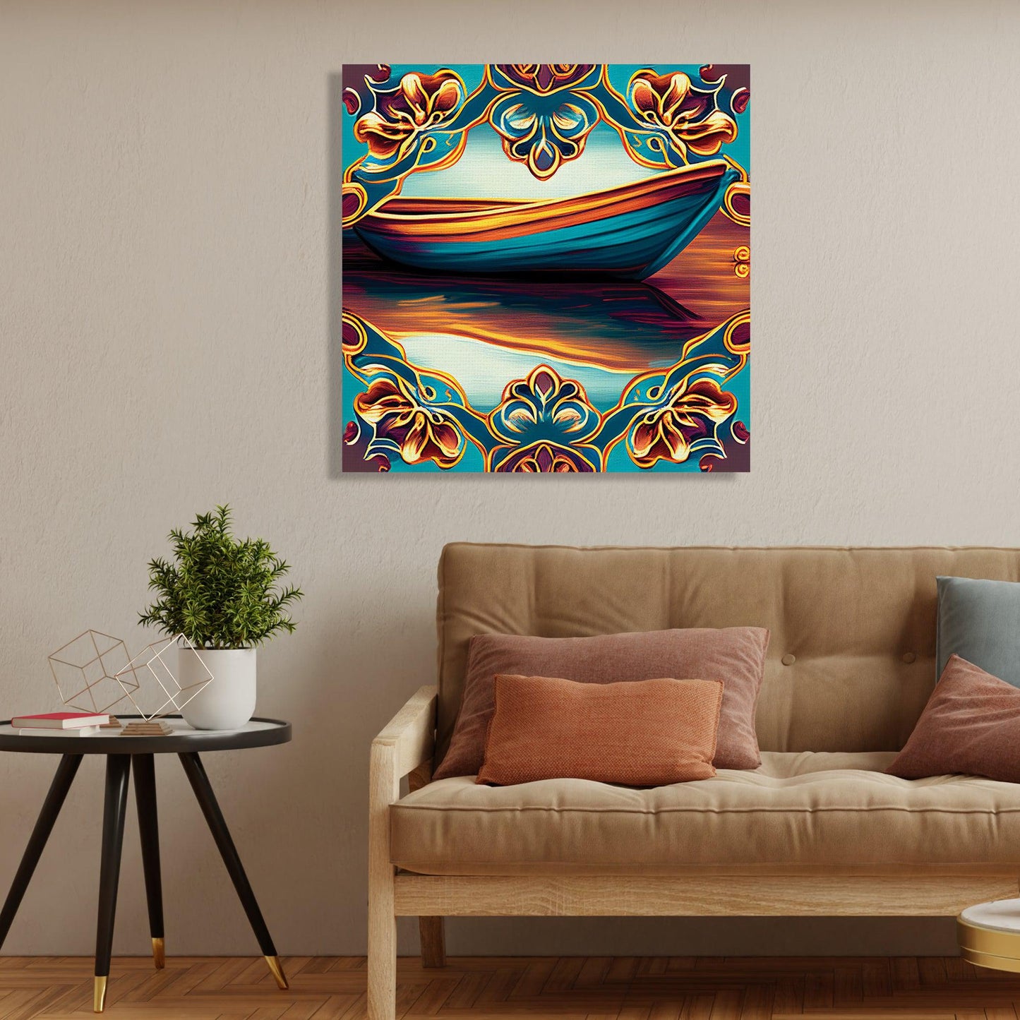 Kotart-Colorful Canvas Art Painting - Modern Art Printed Canvas Paintings-Posters, Prints, & Visual Artwork