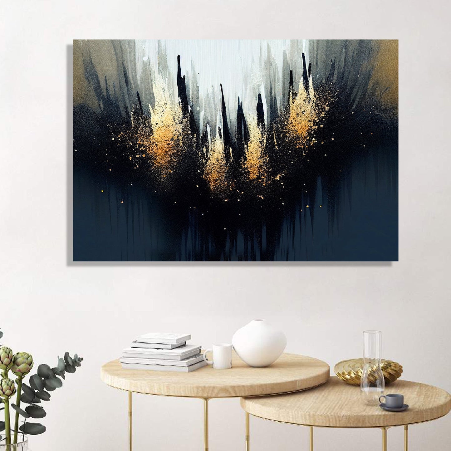 Enhance Your Home Interiors with Modern Abstract Art Paintings on Canvas - Home Decor Paintings
