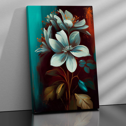 Kotart-Floral Canvas Painting for Home and Office Wall Decor - Modern Art Painting for Home Decor-Posters, Prints, & Visual Artwork