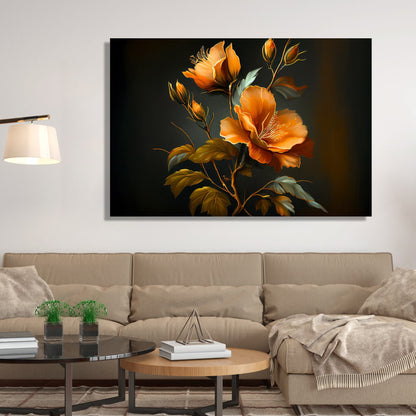 Kotart-Floral Canvas Paintings for Living Room Bedroom Wall Decor - Paintings for Home Decor-Posters, Prints, & Visual Artwork