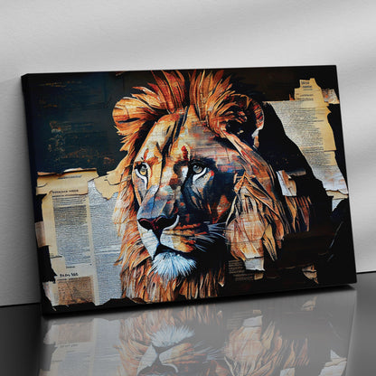 Kotart-Lion Canvas Art - Large Canvas Painting for Wall Decor-Posters, Prints, & Visual Artwork