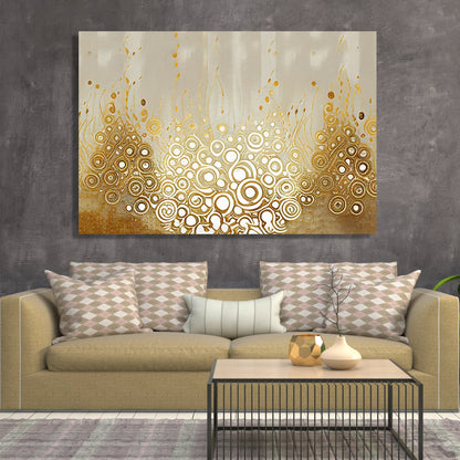 Kotart-Modern Art Canvas Painting for Wall Decor - Abstract Golden Art Paintings for Wall Decor-Posters, Prints, & Visual Artwork