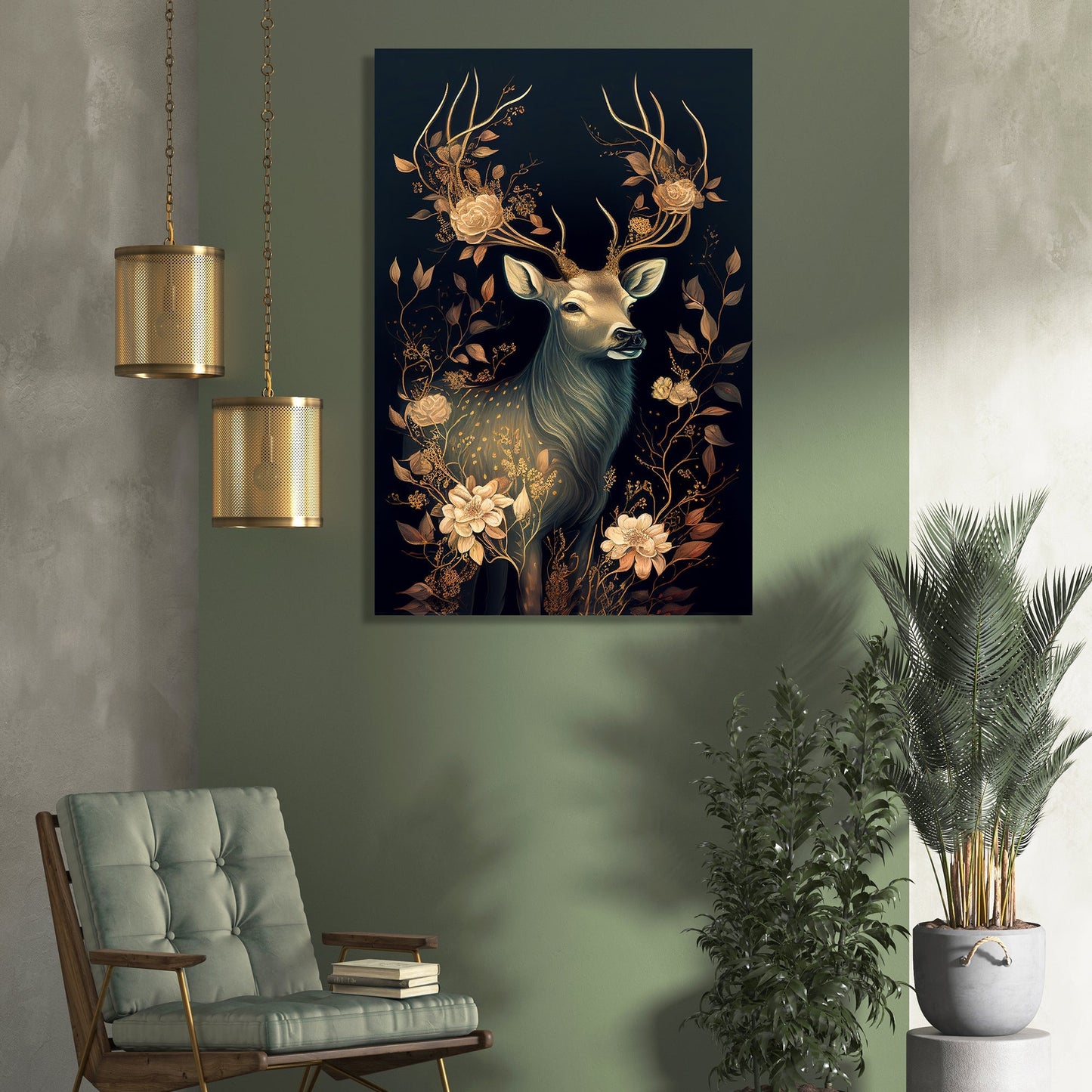 Kotart-Modern Art Canvas Paintings for Living Room Bedroom Home and Office Wall Decor - Nature Inspired Canvas Painting for Home Decoration-Posters, Prints, & Visual Artwork
