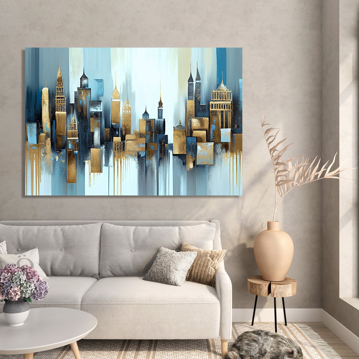 Kotart-Modern Art Paintings for Living Room Bedroom Home and Office Wall Decor - Abstract Art Paintings-Posters, Prints, & Visual Artwork