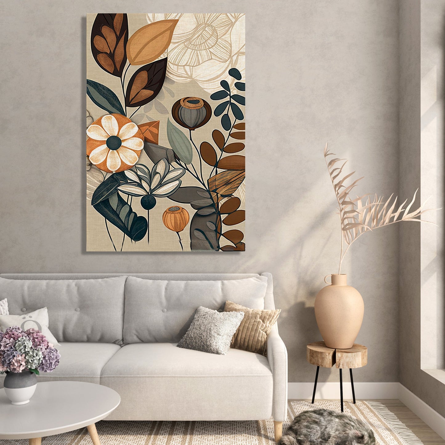 Kotart-Modern Art Paintings for Living Room Bedroom Home and Office Wall Decor - Nature Inspired Canvas Painting for Home Decor-Posters, Prints, & Visual Artwork