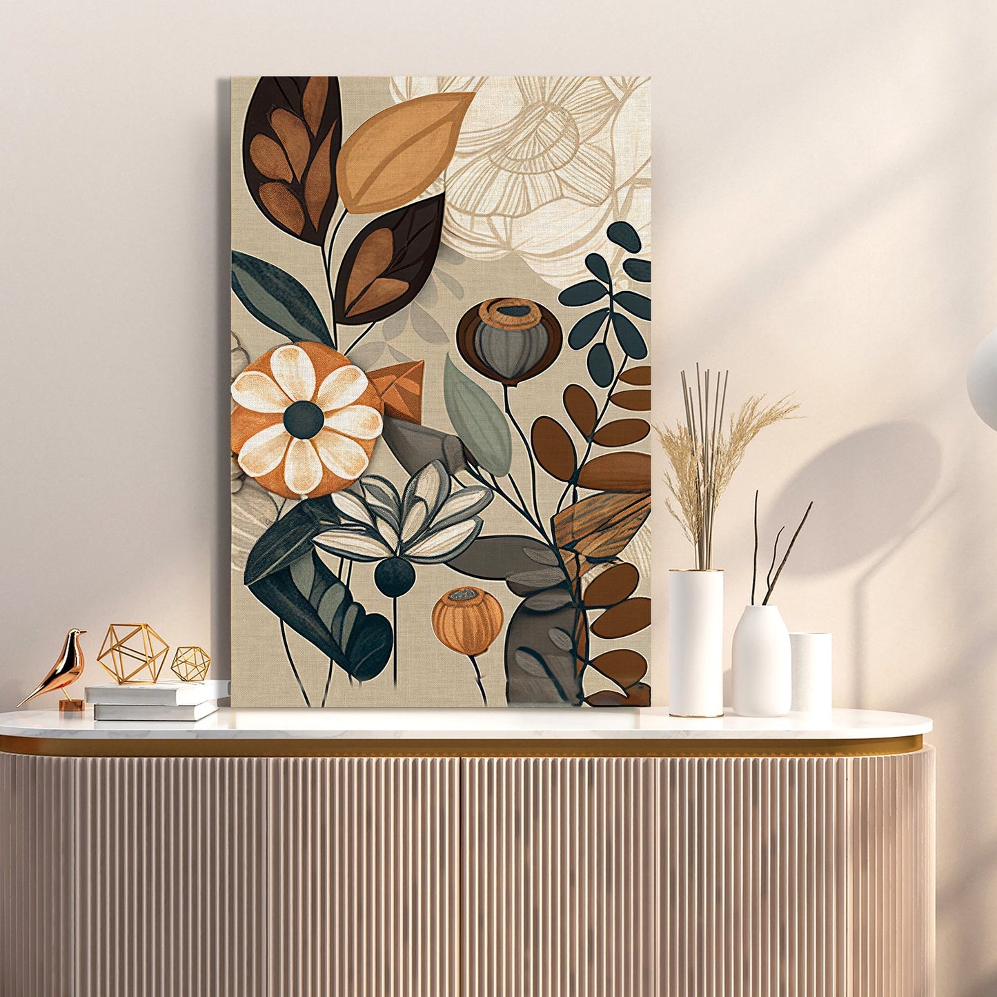 Kotart-Modern Art Paintings for Living Room Bedroom Home and Office Wall Decor - Nature Inspired Canvas Painting for Home Decor-Posters, Prints, & Visual Artwork