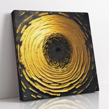 Kotart-Modern Golden Canvas Art - Abstract Canvas Paintings-Posters, Prints, & Visual Artwork