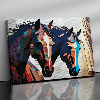 Kotart-Modern Horse Canvas Painting - Large Canvas Art for Living Room Wall decor-Posters, Prints, & Visual Artwork