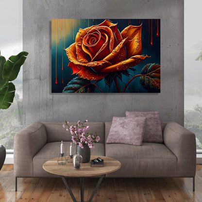 Modernize Your Home Decor with Bold and Beautiful Floral Canvas Paintings