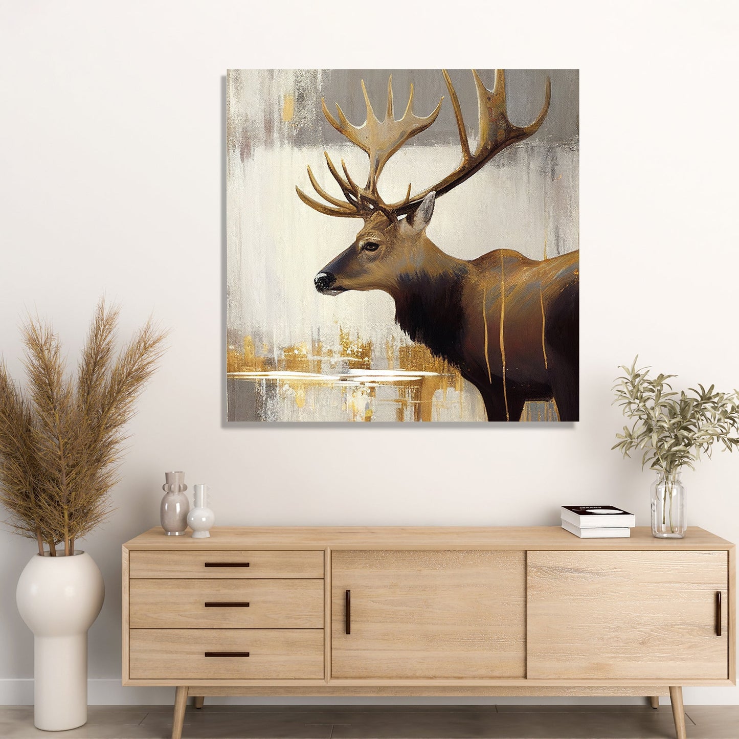 Kotart-Nature Inspired Canvas Painting - Modern Art Canvas Art for Wall Decor-Posters, Prints, & Visual Artwork