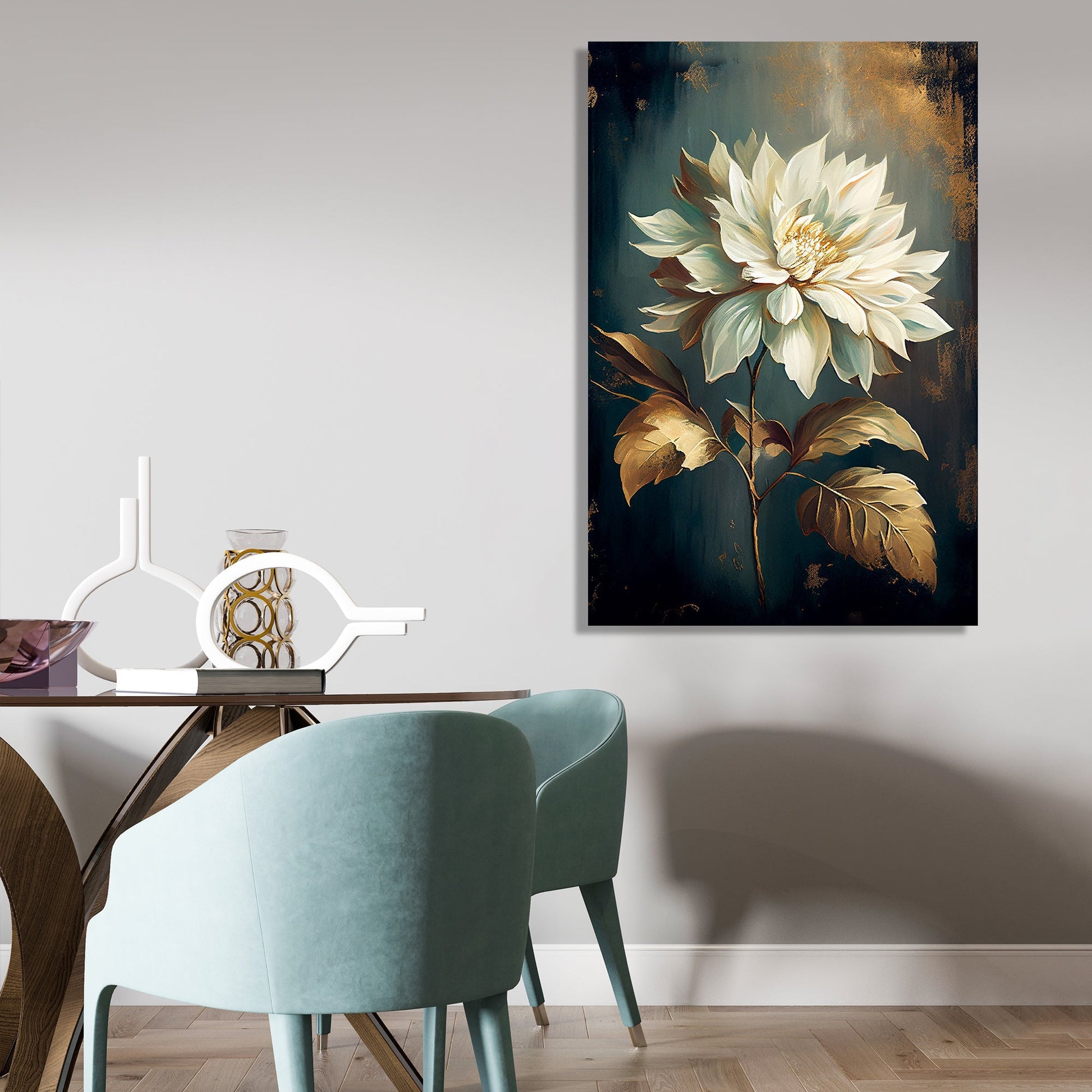 Kotart-Nature Inspired Floral Canvas Painting for Living Room Bedroom Home Decor - Wall Decor Canvas Paintings-Posters, Prints, & Visual Artwork