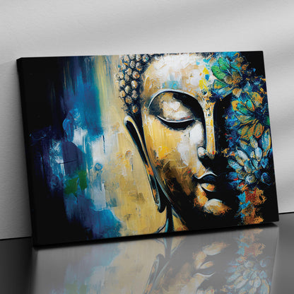 Kotart-Vibrant Buddha Canvas Paintings - Canvas Art for Home Office Bedroom Living Room Wall Decor-Posters, Prints, & Visual Artwork